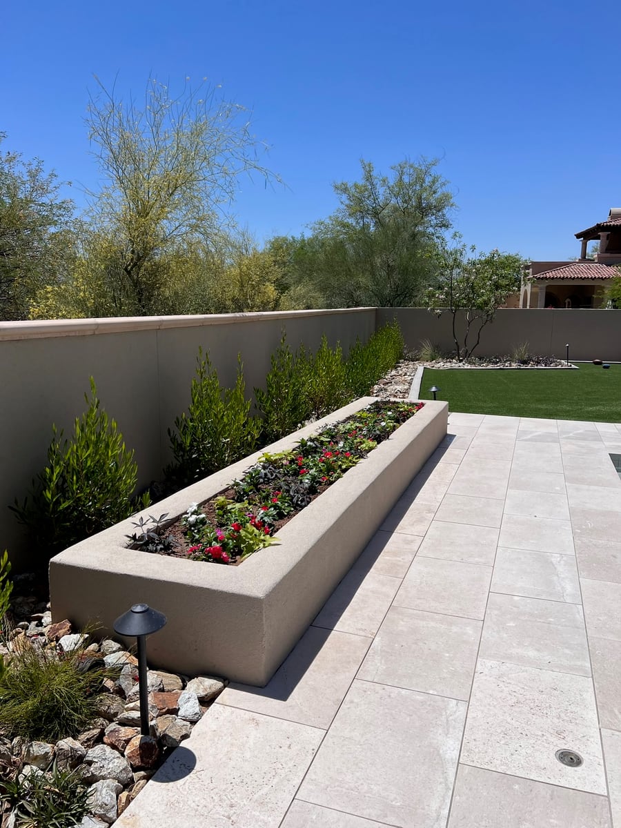 Hardscape detail