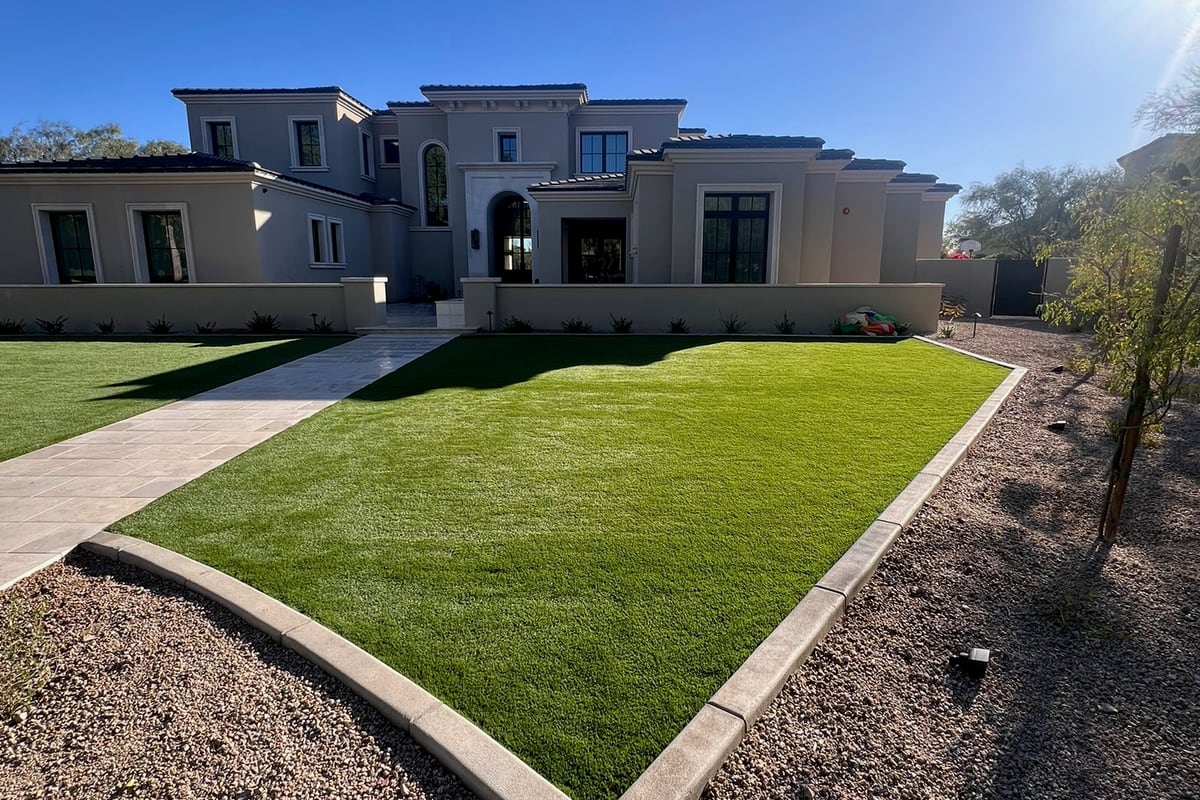 A mature landscape installation by Habitat Arizona