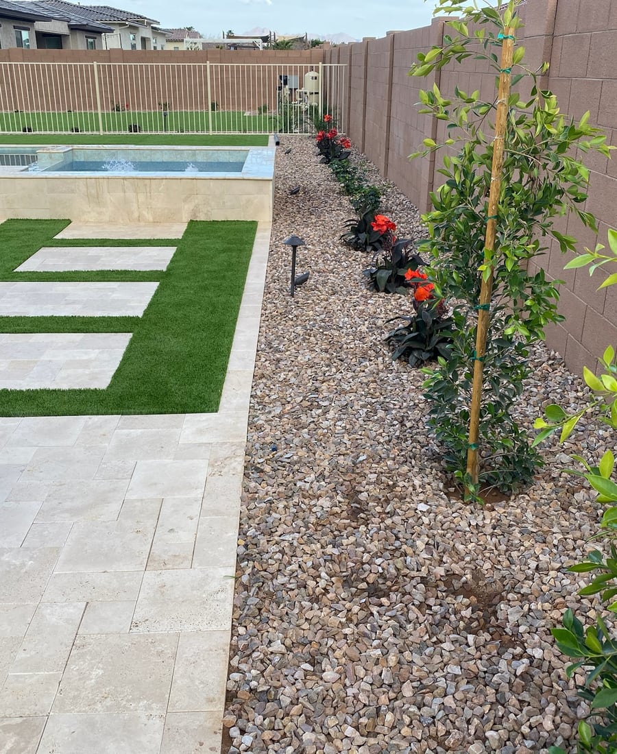 Hardscape detail